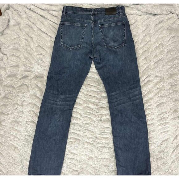 DL 1961 Jeans Mens 30x29 Blue Avery Modern Straight Sustainable Denim Shift Wash - Picture 2 of 16